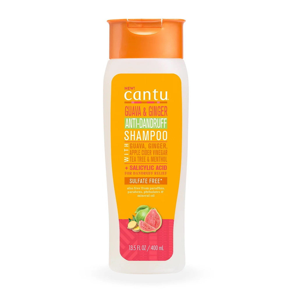Cantu Anti-Dandruff Shampoo with Guava and Ginger, 13.5 Oz
